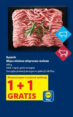Lidl Rzeźnik Mięso mielone wieprzowo-wołowe oferta