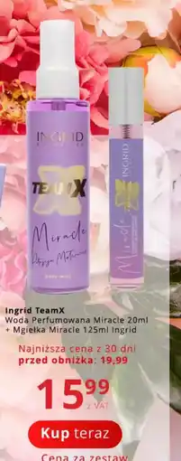 Poczta Polska Ingrid TeamX Woda Perfumowana Miracle oferta