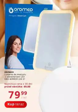 Poczta Polska OROMED Lusterko do makijażu z oświetleniem LED ORO-MIRROR LED X1 oferta