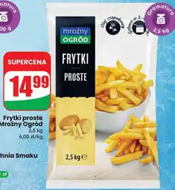 Dino Frytki proste 2,5 kg Mroźny Ogród oferta