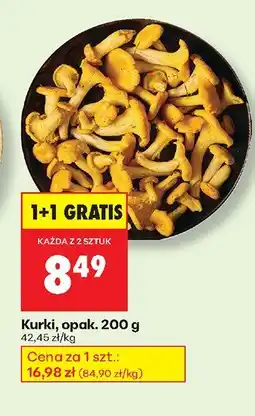 Biedronka Kurki 200g 1+1 GRATIS Biedronka oferta