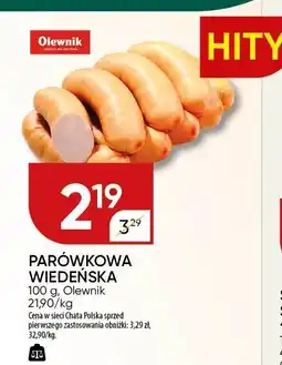 Chata Polska Parówkowa wiedeńska 100g Olewnik oferta