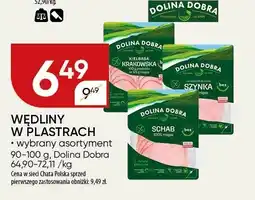 Chata Polska Wędliny w plastrach 90-100g Dolina Dobra oferta