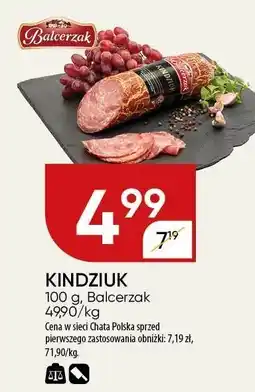 Chata Polska Kindziuk 100g Balcerzak oferta