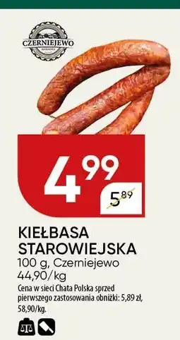 Chata Polska Kielbasa starowiejska 100g Czernieccy oferta