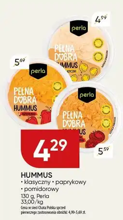 Chata Polska Hummus Perla 130g oferta