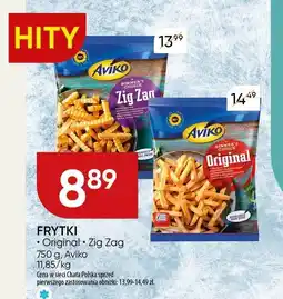 Chata Polska Frytki Original/Zig Zag 750 g Aviko oferta