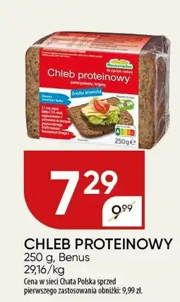 Chata Polska Chleb proteinowy Benus oferta