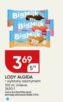 Chata Polska Lody Algida wybrany asortyment 100 ml Unilever oferta