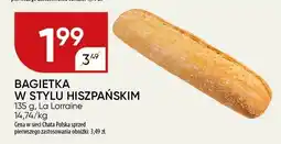 Chata Polska Bagietka w stylu hiszpańskim 135 g La Lorraine oferta