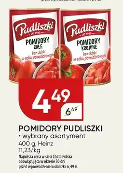 Chata Polska Pomidory Pudliszki Heinz oferta