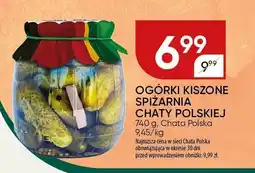 Chata Polska Ogórki kiszone Spiżarnia Chaty Polskiej 740g Chata Polska oferta