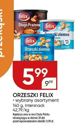 Chata Polska Orzeszki Felix Intersnack oferta