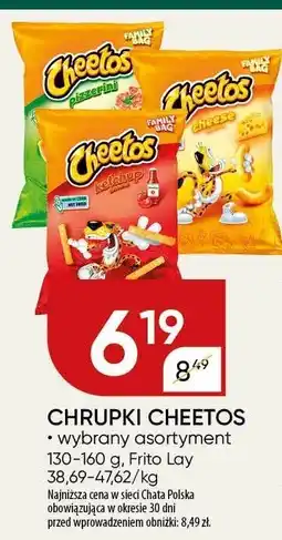 Chata Polska Chrupki Cheetos Frito Lay oferta