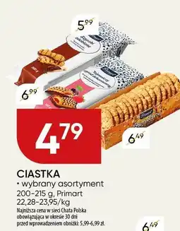 Chata Polska Ciastka wybrany asortyment 200-215g Primart oferta