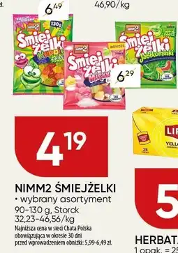 Chata Polska Żelki Nimm2 Śmiejżelki wybrany asortyment 90-130 g Storck oferta
