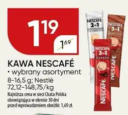 Chata Polska Kawa Nescafé wybrany asortyment 8-15 g Nestlé oferta