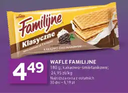Stokrotka Wafle Familijne 180g kakaowo-śmietankowe oferta