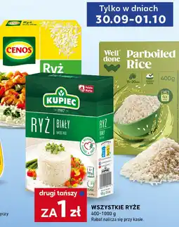 Stokrotka Wszystkie ryże 400-1000 g DRUGI ZA 1 ZŁ Well Done oferta