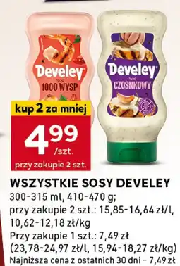 Stokrotka Wszystkie sosy Develey 300-470 ml oferta