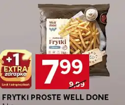 Stokrotka Frytki proste Well Done 1 kg oferta