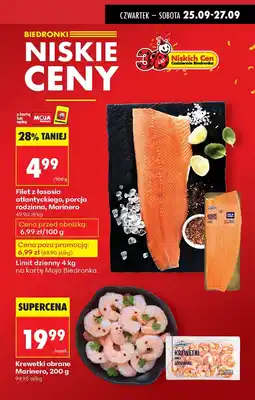 Biedronka Krewetki Marinero oferta
