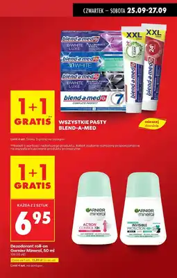 Biedronka Dezodorant Garnier oferta