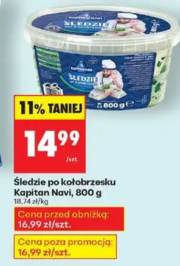 Biedronka Śledzie Kapitan Navi oferta