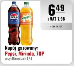 Eurocash Napój gazowany: Pepsi, Mirinda, 7UP oferta