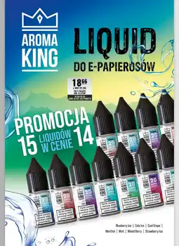 Eurocash Liquid do e-papierosów aroma king oferta