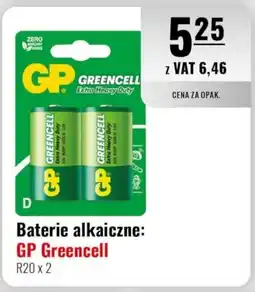 Eurocash Baterie alkaiczne: GP Greencell oferta