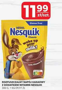 Top Market Rozpuszczalny napój kakaowy z dodatkiem witamin nesquik oferta