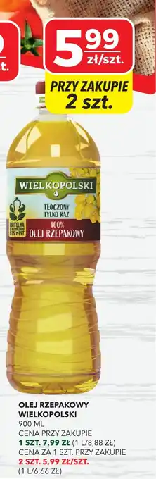 Top Market Olej rzepakowy wielkopolski oferta