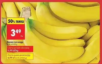 Biedronka Banan na wagę Biedronka oferta