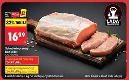 Biedronka Schab wieprzowy bez kości Biedronka oferta