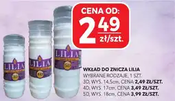 Top Market Wkład do znicza lilia oferta