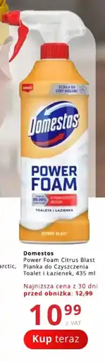 Poczta Polska Domestos Power Foam Citrus Blast Pianka do Czyszczenia Toalet i Łazienek oferta