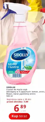 Poczta Polska Sidolux crystal do mycia szyb oferta