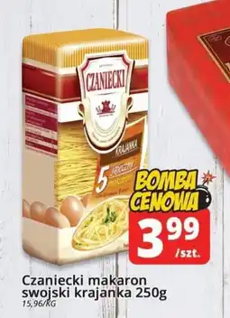 Szyneczka Czaniecki makaron swojski krajanka oferta