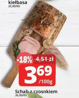 Szyneczka Schab z czosnkiem oferta