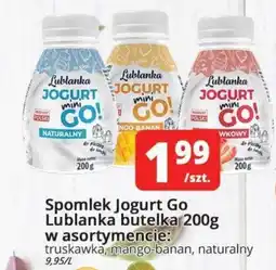 Szyneczka Spomlek Jogurt Go Lublanka butelka oferta