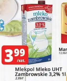 Szyneczka Mlekpol Mleko UHT Zambrowskie 3,2% oferta