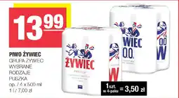 SPAR mini Piwo żywiec grupa żywiec oferta