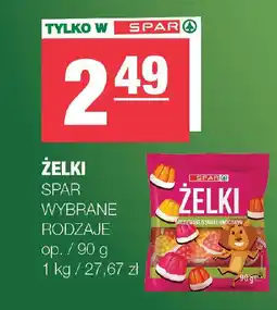 SPAR mini Żelki spar oferta