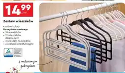 Biedronka Zestaw wieszaków oferta