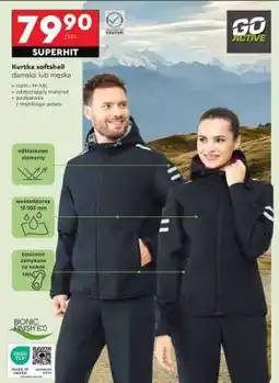 Biedronka Kurtka softshell damska lub męska oferta