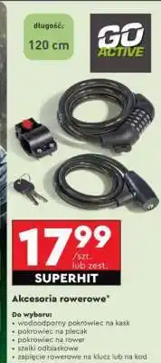 Biedronka aKcesoria rowerowe oferta