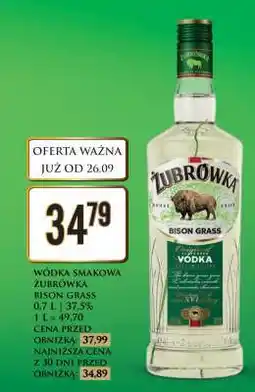 Dino WÓDKA SMAKOWA ŻUBRÓWKA BISON GRASS oferta
