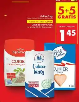 Biedronka Cukier, 1 kg: Polski Cukier, Diamant, Królewski oferta