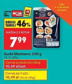 Biedronka Sushi Marinero 230 g oferta